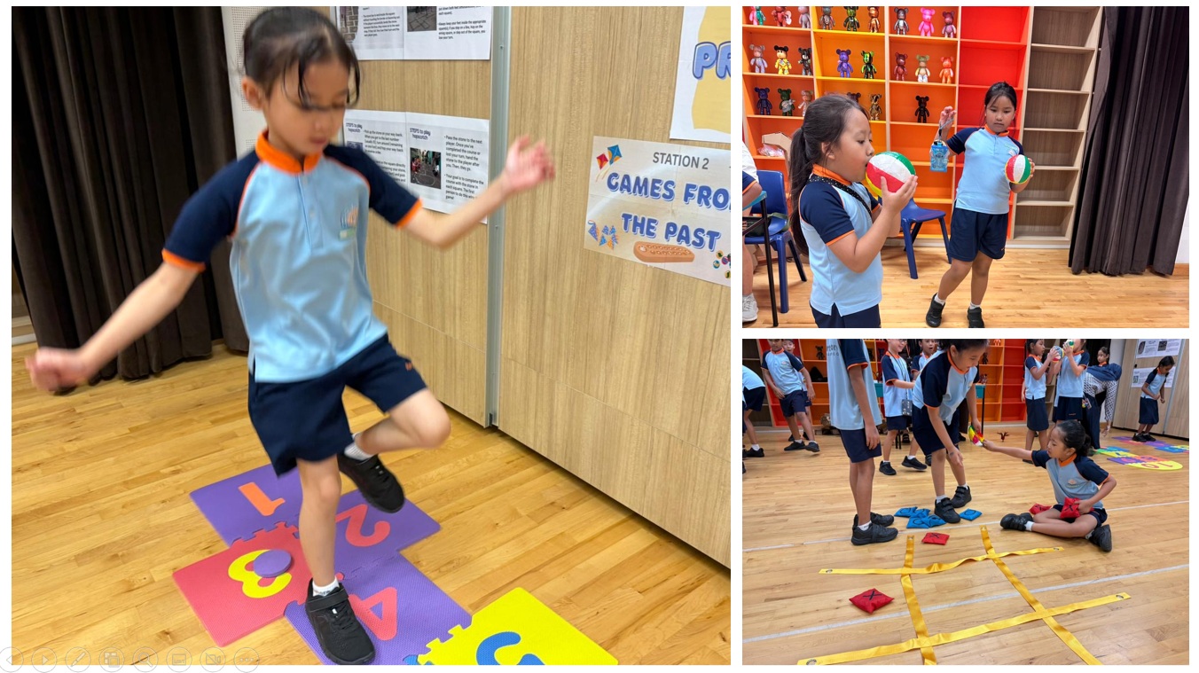 Experiencing traditional games that bond